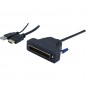 DEXLAN Adaptateur HDMI / USB pour console LCD VGA/USB 1 port - cordon 1.80m
