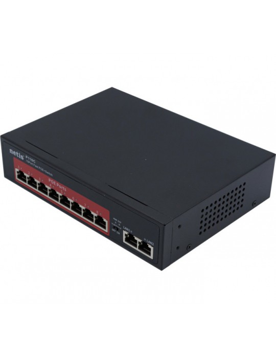 STONET P110GC Switch 10p Gigabit dont 8 PoE+ 120W