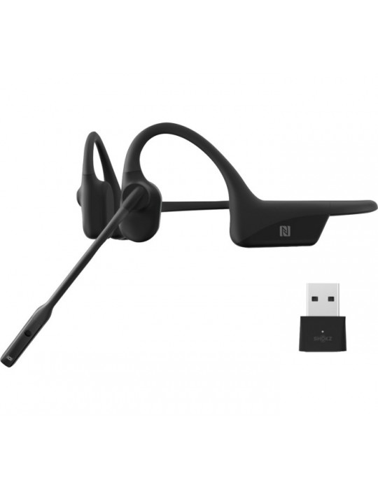 copy of SHOKZ Casque sans-fil à conduction osseuse OpenComm2 UC - USB-C - Noir