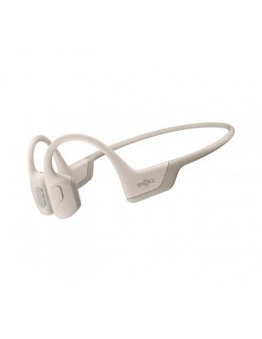SHOKZ Casque à conduction osseuse OpenRun Pro - Bluetooth - Blanc