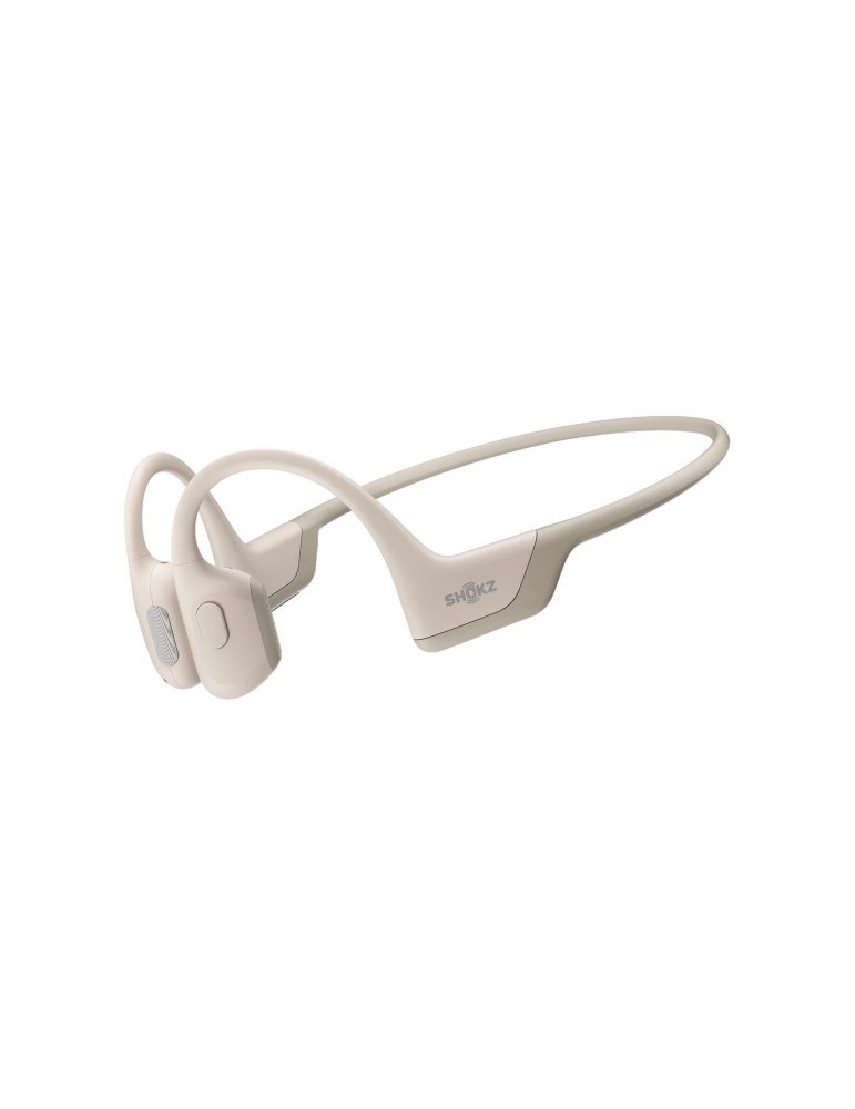 SHOKZ Casque à conduction osseuse OpenRun Pro - Bluetooth - Blanc