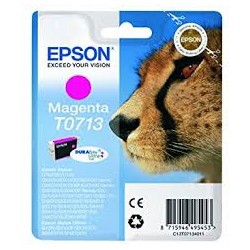 Epson T0713 Cartouche d'encre d'origine Magenta