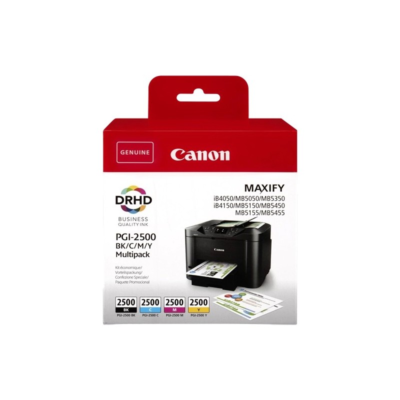 Canon PGI-2500 multi (9290B004) Multipack Noir(e) / Cyan / Magenta / Jaune