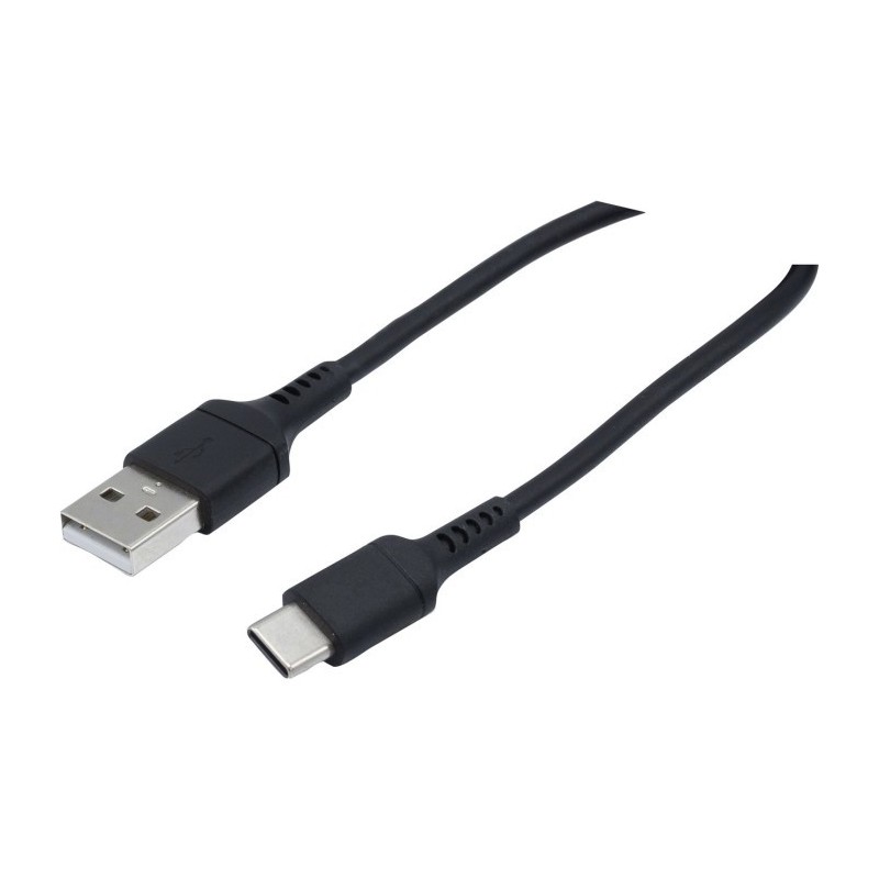 CORDON USB2.0 A-C MATERIAUX RECYCLES -1 m