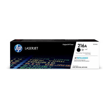 HP 216A Toner Authentique pour HP LaserJet Pro M182n / M183fw Noir (w2410a)