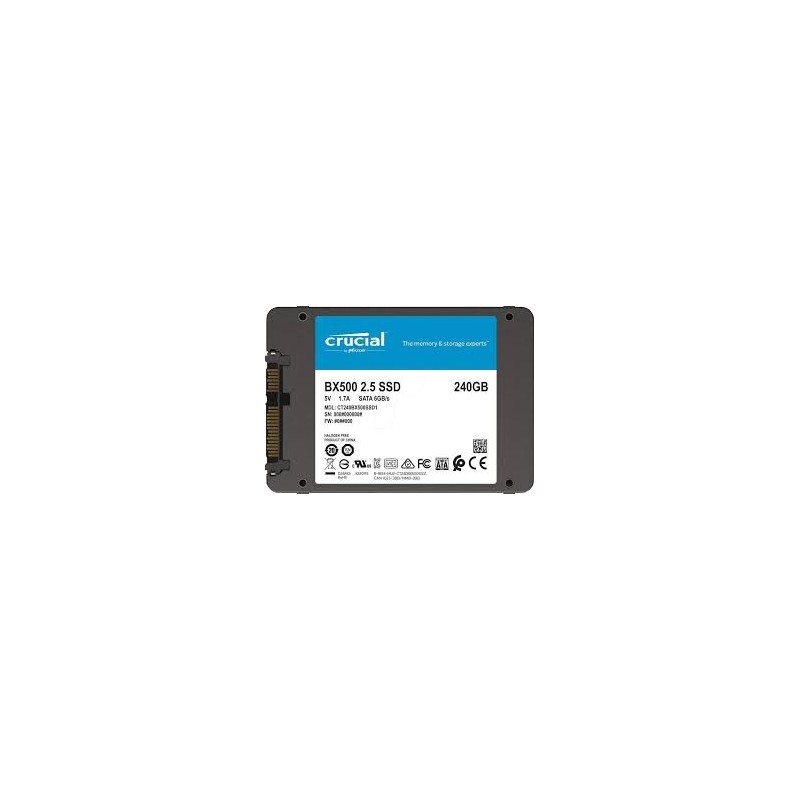 CRUCIAL BX500 SSD 240G 2.5" SATA