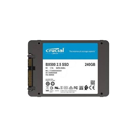 CRUCIAL BX500 SSD 240G 2.5" SATA