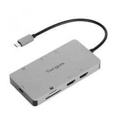 Targus Station d’accueil USB-C Dual HDMI 4K, Docking Station pour ordinateur