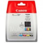 Canon Pack de 4 Cartouches CLI 551 : Cyan, Magenta, Jaune et Noir