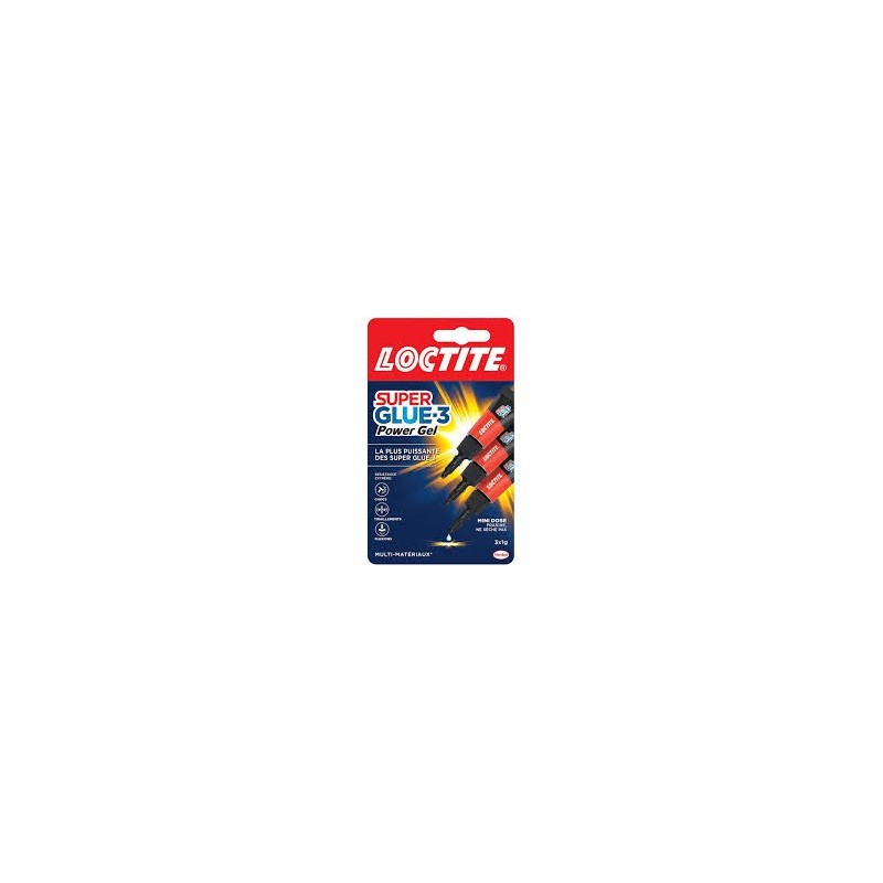 Loctite Super Glue-3 Power Gel Mini Dose