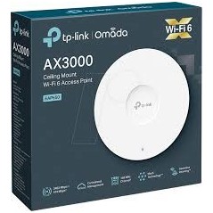 TP-LINK AX3000 Ceiling Mount Dual-Band Wi-Fi 6 Access Point 1x2.5Gbps