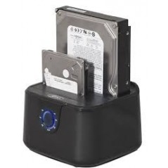 Advance BX-3003U32 Station USB 3.0 pour 2 disques durs SATA 2.5 et/ou 3.5 avec Fonction clonage