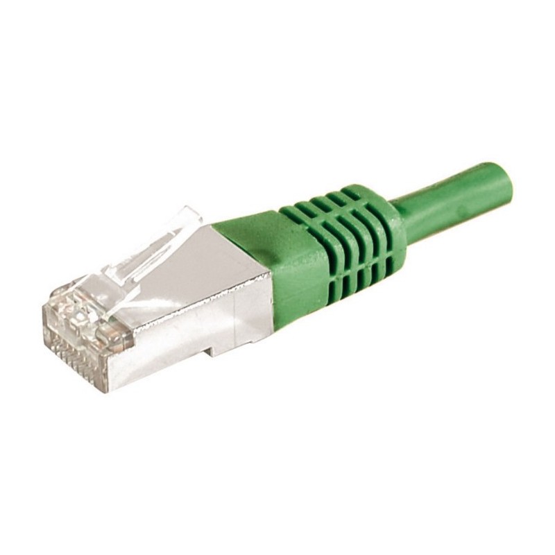 DEXLAN Cordon RJ45 catégorie 6A F/UTP vert - 3 m