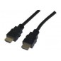 Cordon HDMI HighSpeed avec Ethernet Noir 15 m