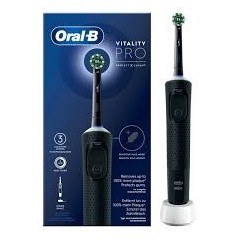 Oral-B Vitality Pro Brosse À Dents Électrique Noir, 1 Brossette