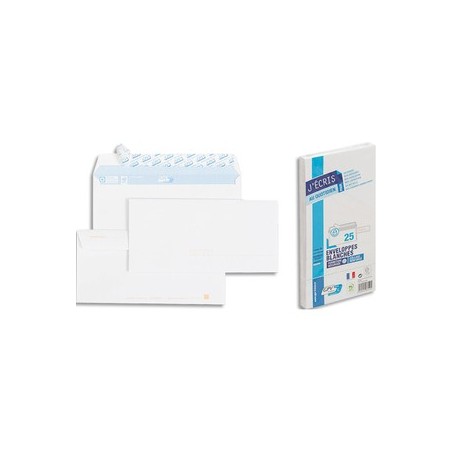 GPV Paquet de 25 enveloppes auto-adhésives 90 grammes Cod Express format 110x220 mm