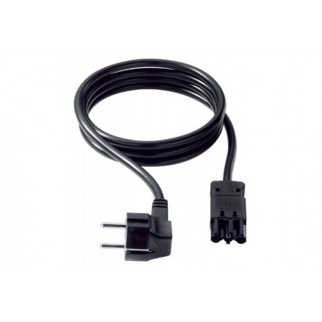 BACHMANN Cordon secteur noir - 5,0 m