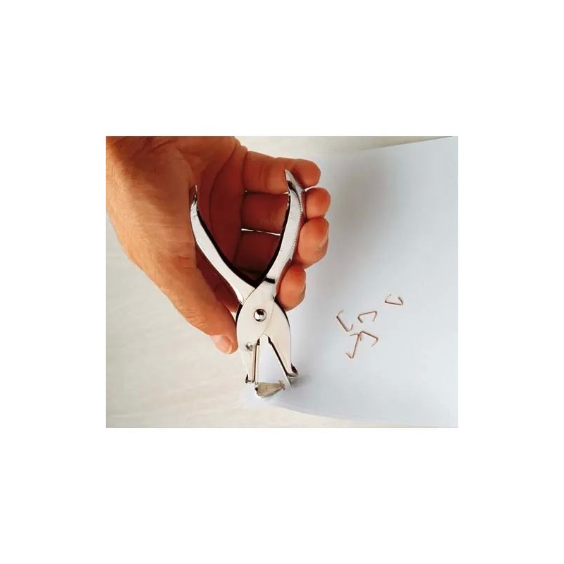 PERGAMY Arrache-agrafes pince métallique