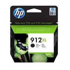 HP 912XL Cartouche d'Encre Noir grande capacité Authentique (3YL84AE)