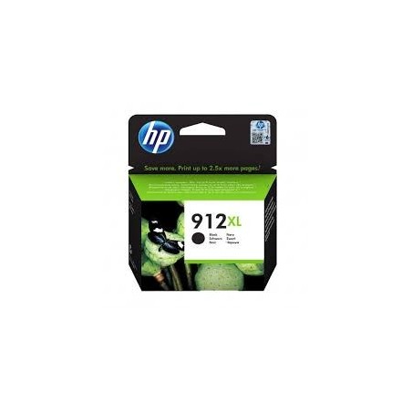 HP 912XL Cartouche d'Encre Noir grande capacité Authentique (3YL84AE)