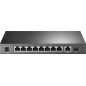 TP-LINK TL-SG1210P SWITCH 9p Gigabit dont 8 PoE+ & 1 SFP 63W