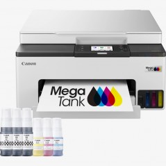 Canon MAXIFY GX1050 Imprimante Multifonction bureautique Copie Jet d'encre Couleur WiFi Recto Verso Blanc