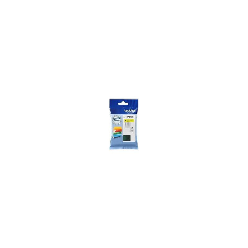 BROTHER LC3219XLY Cartouche d'encre originale Jaune (1500 p) BROTHER LC3219XLY Cartouche d'encre originale Jaune (1500 p)
