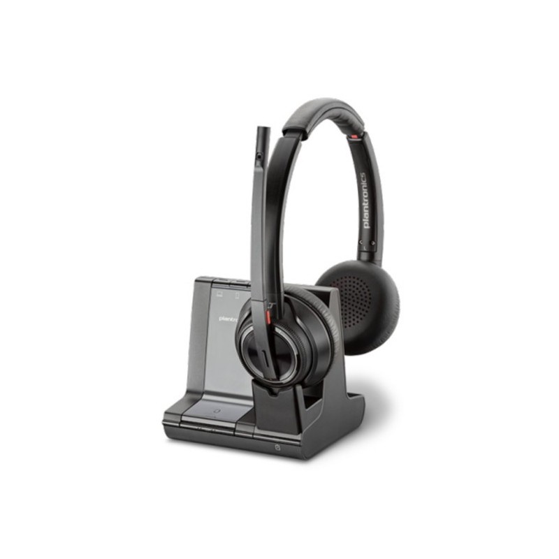 POLY SAVI 8420 Office -M Casque DECT+ socle 2 écouteurs