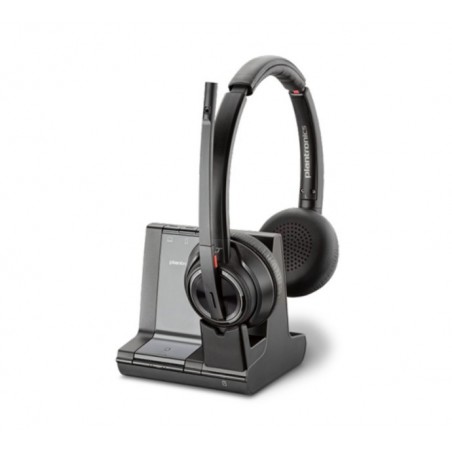 POLY SAVI 8420 Office -M Casque DECT+ socle 2 écouteurs