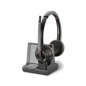 POLY SAVI 8420 Office -M Casque DECT+ socle 2 écouteurs
