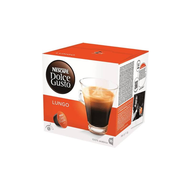 Capsule café Dolce Gusto NESCAFE Dolce Gusto LUNGO X16