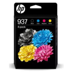 HP 937 Multipack Noir(e) / Cyan / Magenta / Jaune (6C400NE)