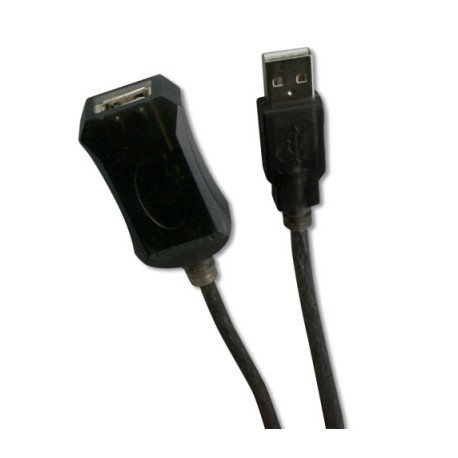 Câble répéteur actif USB v2.0  20 m Noir