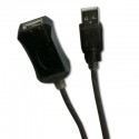 Connectland USB-REPEATER-V2-20M Câble 20 m Noir