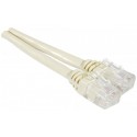 Cable ADSL 2+ cordon Torsadé avec connecteur RJ11 - 5 m