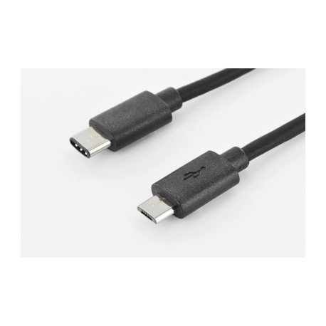 Câble USB v2 C mâle vers micro USB mâle 1.8M