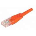 Cordon RJ45 catégorie 5e U/UTP rouge - 2 m