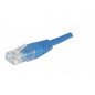 Cordon RJ45 catégorie 5e U/UTP bleu - 15 m