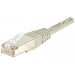 Cordon RJ45 catégorie 5e F/UTP gris - 3 m