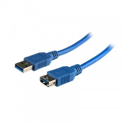 Connectland EXT-USB-V3-1.8M Câble prolongateur USB V3.0 Bleu