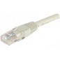 Cordon RJ45 catégorie 6 U/UTP gris - 7 m