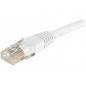 Cordon RJ45 catégorie 6 U/UTP blanc - 20 m