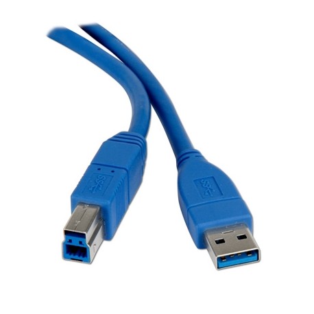 Câble USB v3.0 A mâle vers B mâle 1,80 m