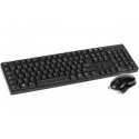 DACOMEX Pack Clavier & souris standard USB noir