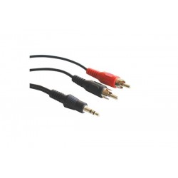 Cordon Jack 3.5 mm / 2 x RCA - 3 m